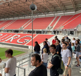 Stadiontour beim SC-Freiburg