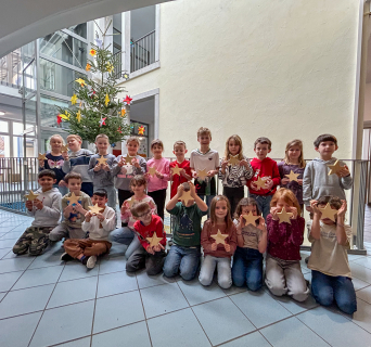 Weihnachtssterne für das Schulzentrum Oberes Elztal
