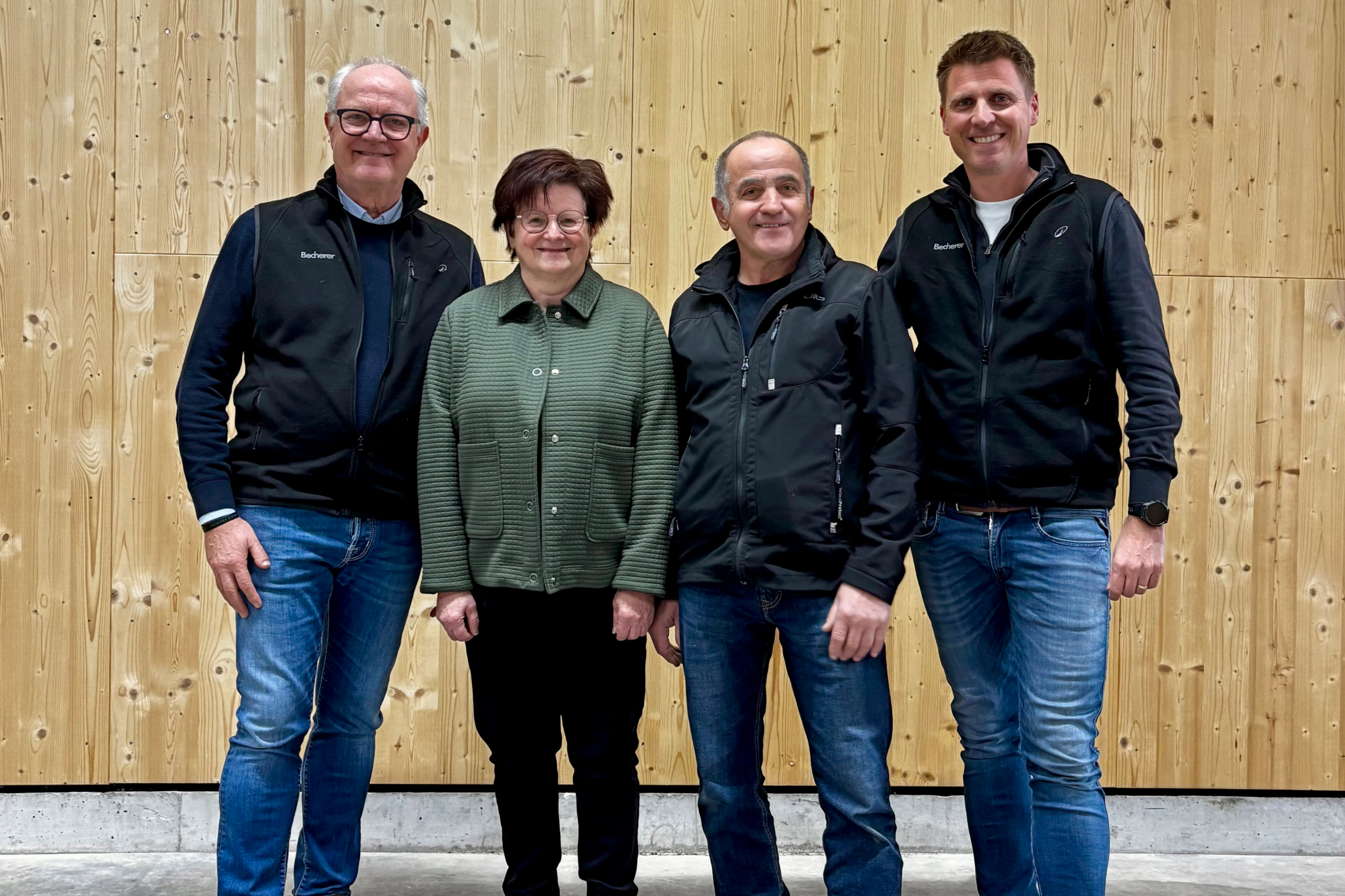 Verabschiedung von unseren langjährigen Mitarbeitern Silvia Dufner und Konrad Disch.