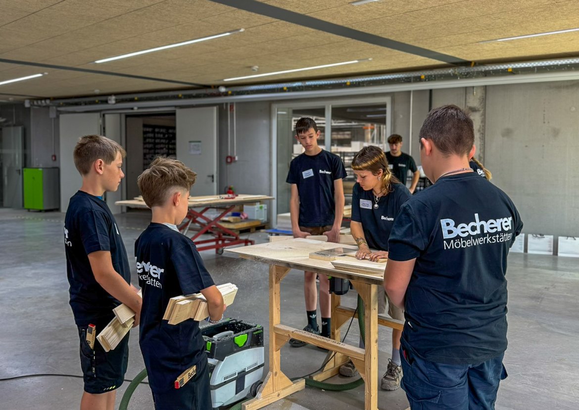 Ferienspielaktion: Nachwuchs an der Werkbank