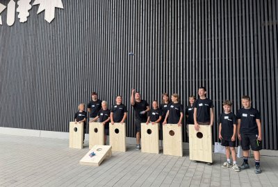 Ferienspielaktion: Nachwuchs an der Werkbank
